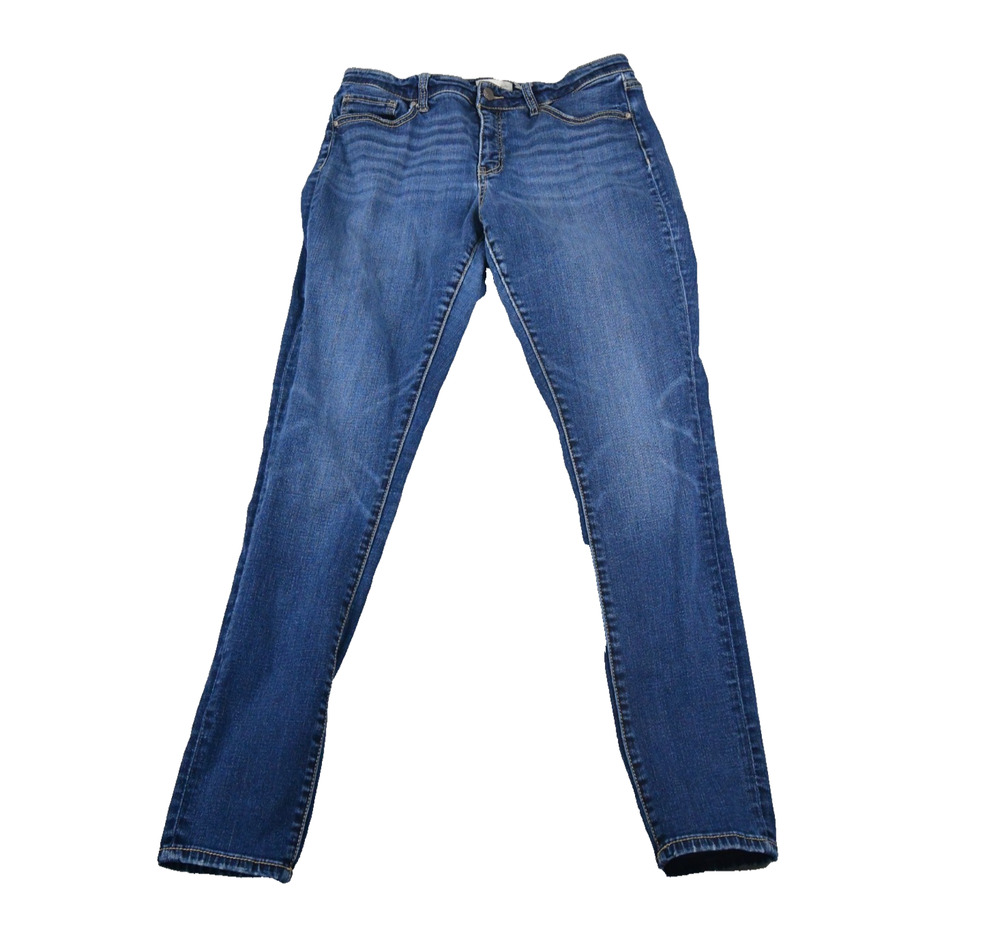 BKE Women's Gabby Jeans 29 (30x31) Curvy Fit Straight